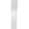 Ekena Millwork 3 1/2-in. W x 6-in. D x 18-in. H Merced Architectural Grade PVC Knee Brace BRCP035X06X18MRC - alternate 5